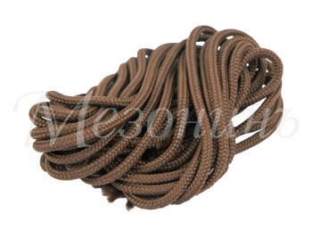 Качественная картинка Ретро шнур Мезонин из п/э нити для фиксации проводов на изоляторах, шоколад