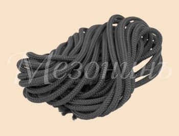 Качественная картинка Ретро шнур Мезонин из п/э нити для фиксации проводов на изоляторах, черный