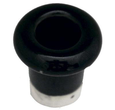 Втулка Леанза, фарфор, nero (черный) (арт. ВМЧ)