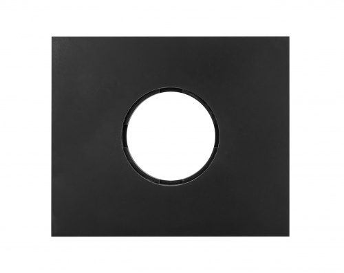 Ретро рамка Bironi, коллекция Шедель Бриз, пластик, скрытый монтаж, черный матовый