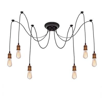 LOFT IT Люстры Подвесные люстры 6x40W Цоколь E27 L 6x2000 черный матовый, бронза