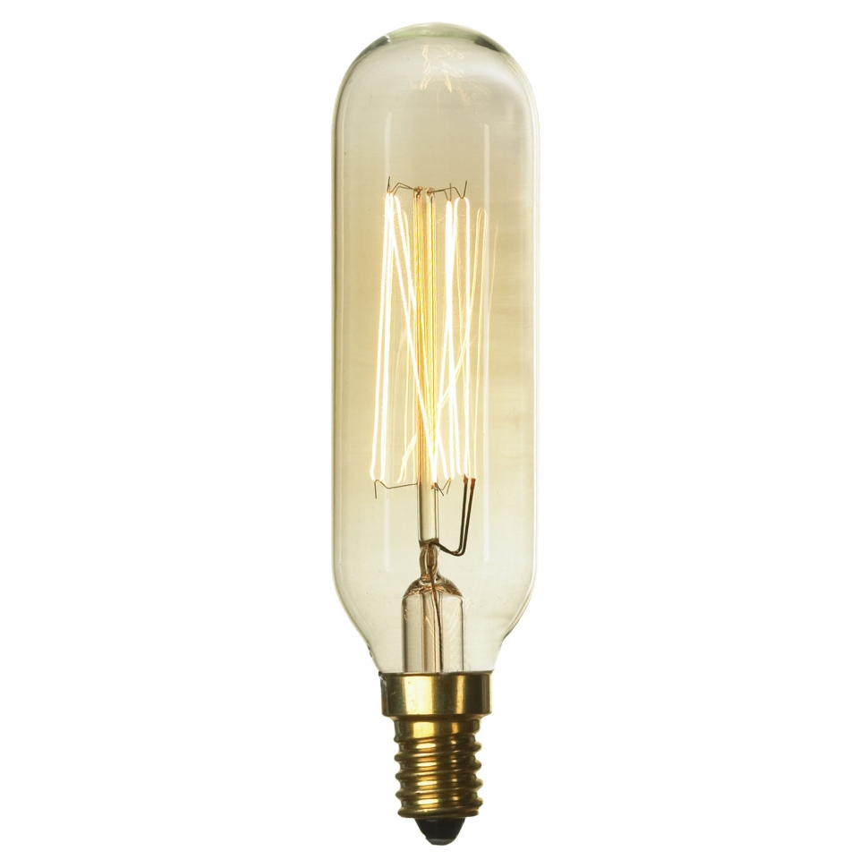 Качественная картинка Лампочка Эдисона Lussole GF-E-435, накаливания, E14, металл.стекло