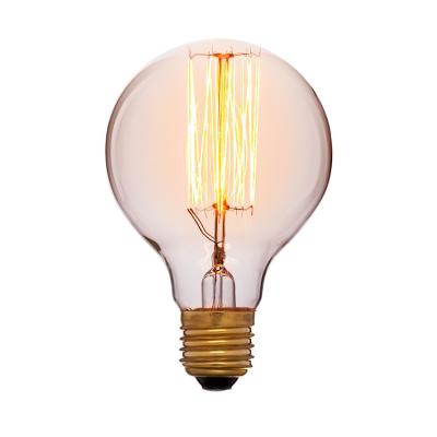 Лампочка Sun Lumen G80, E27, 60W, золотая (арт. 052-207а)