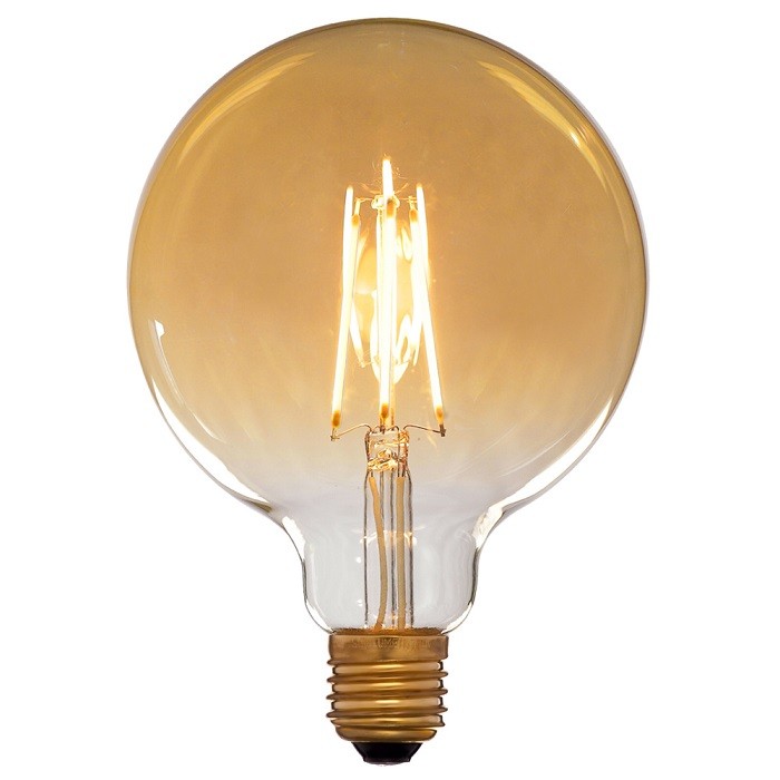 Качественная картинка Лампочка LED Sun Lumen, E27 (60W), золотая, арт. 57165