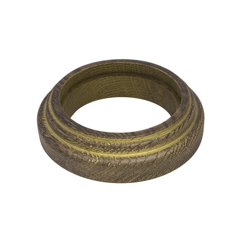 Ретро рамка Salvador, дерево, восьмерка, наружный монтаж, коричневый с золотой патиной