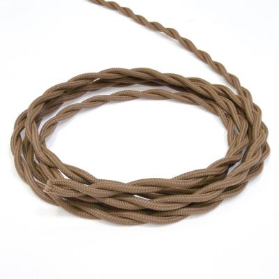 Ретро провод витой Lindas бежевый