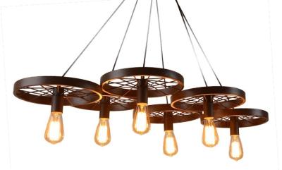 LOFT IT Люстры Подвесные люстры 6x60W Цоколь E27 6xD620 H 1050 Металлическая арматура, цвет - состар