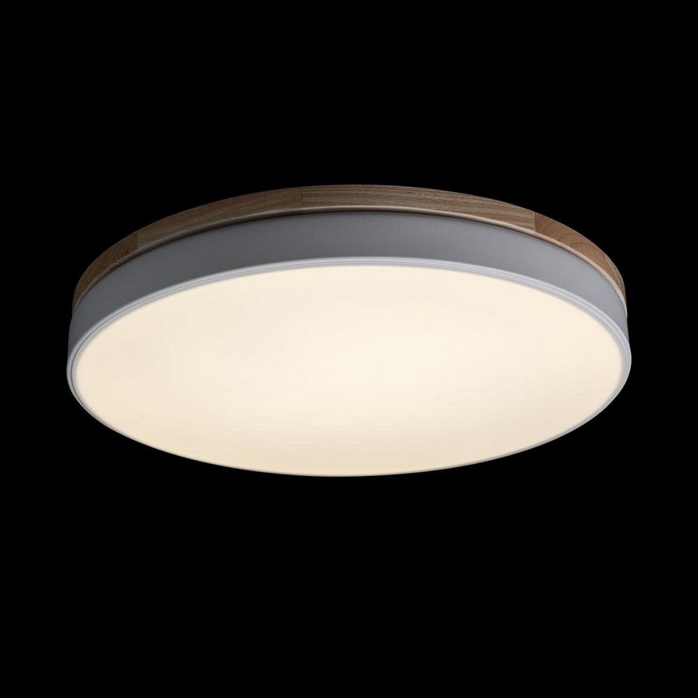 Качественная картинка LOFT IT Потолочный светильники 36 Вт D500*70мм белый пластиковый (арт. 10001/36 White)