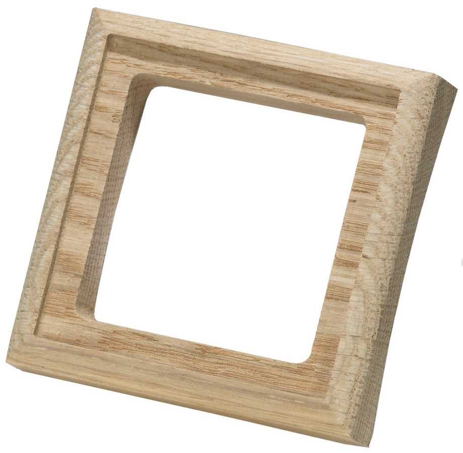 Подрамник Villaris, серия LOFT, дерево, квадратная, наружный монтаж, натуральное дерево