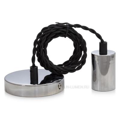 Подвес потолочный Sun Lumen, E27, длина 70, цвет хром (арт. 058-407)