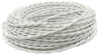 Ретро провод витой Interior wire белый