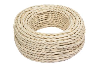 Ретро провод витой Bironi песочное золото матовый Ретро провод витой Bironi песочное золото матовый