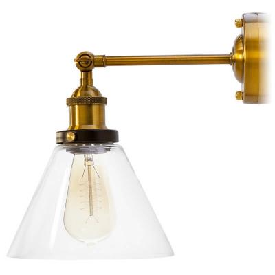 Бра Sun Lumen, металл, без плафона, золотая бронза арт. (058-230) Бра Sun Lumen, металл, без плафона, золотая бронза арт. (058-230)