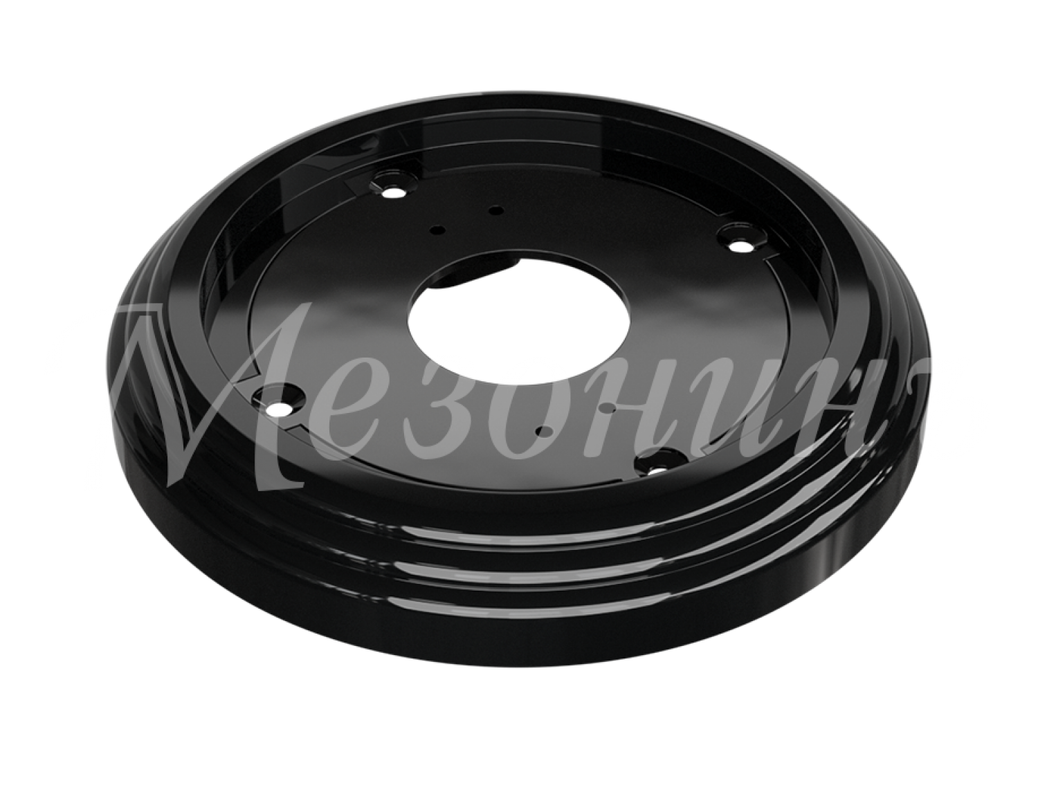 Ретро рамка Мезонин, коллекция Усадьба, пластик, черный