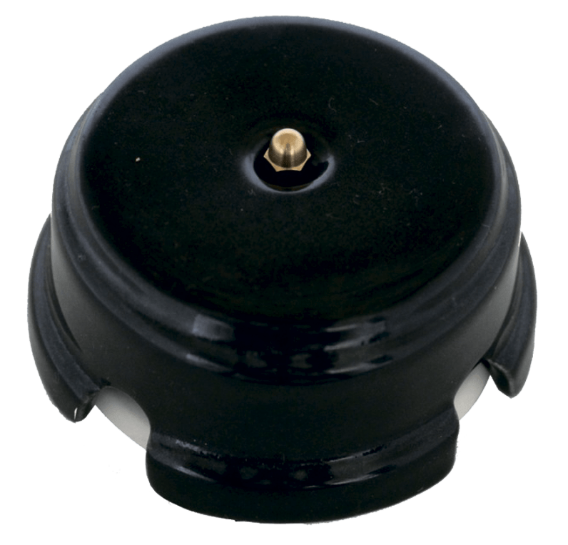 Ретро коробка распределительная Леанза, D93, фарфор, nero (черный)