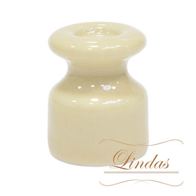 Качественная картинка Изолятор Lindas, керамика, слоновая кость