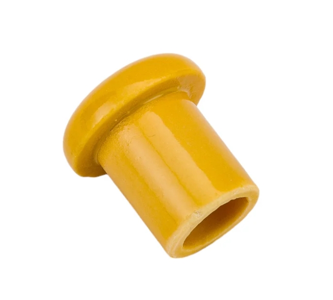 Качественная картинка Ретро втулка межстеновая Мезонин, фарфор, песочное золото