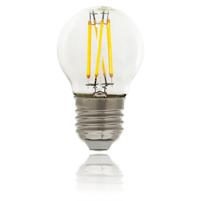 Качественная картинка Лампочка Эдисона LED Sun Lumen, светодиодная, E27 (40W), прозрачная, арт. 056-847