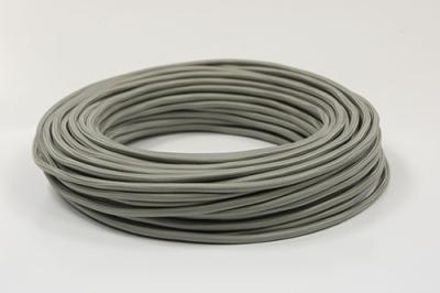 Ретро провод декоративный круглый Interior wire серый