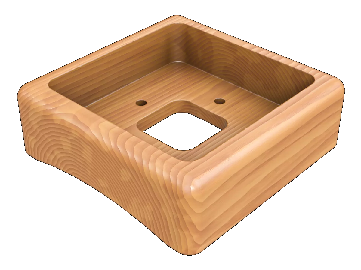 Ретро рамка на бревно Мезонин, коллекция "Бланка", цвет ясень Ретро рамка на бревно Мезонин, коллекция "Бланка", цвет ясень