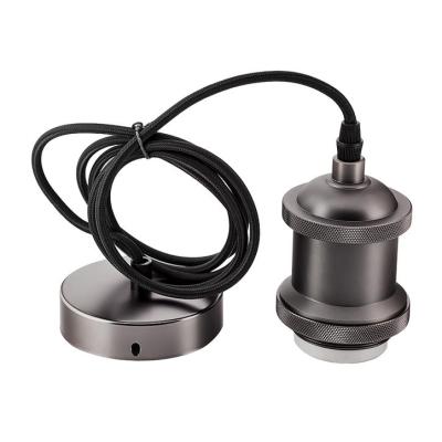 Подвес потолочный Sun Lumen, E40, длина 120, цвет черный матовый (арт. 056-700) Подвес потолочный Sun Lumen, E40, длина 120, цвет черный матовый (арт. 056-700)