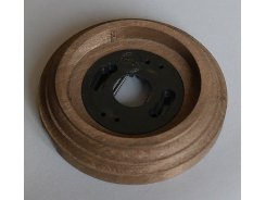 Ретро рамка Retrika, дерево, серия овал, старое дерево