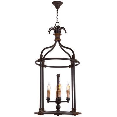 LOFT133 Люстры Подвесные люстры 4x40 Вт Цоколь E14 H 937 D477 Металлическая арматура цвета бронзы LOFT133 Люстры Подвесные люстры 4x40 Вт Цоколь E14 H 937 D477 Металлическая арматура цвета бронзы