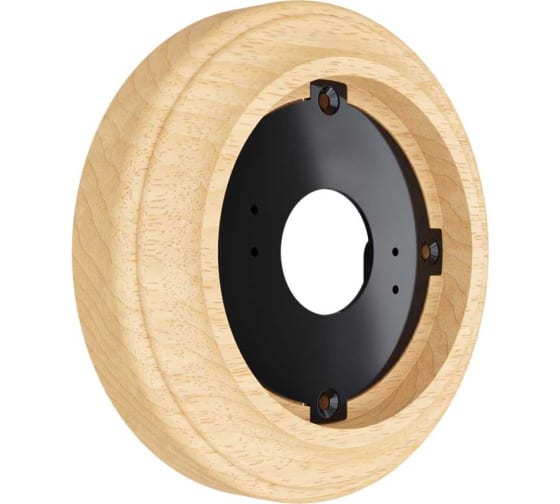 Ретро рамка Аврора, дерево, круглая, цвет без тонировки