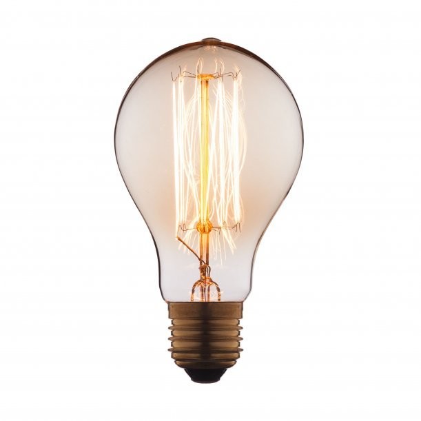 Качественная картинка Лампочка Эдисона Лофт IT, E27, 60W, прозрачная