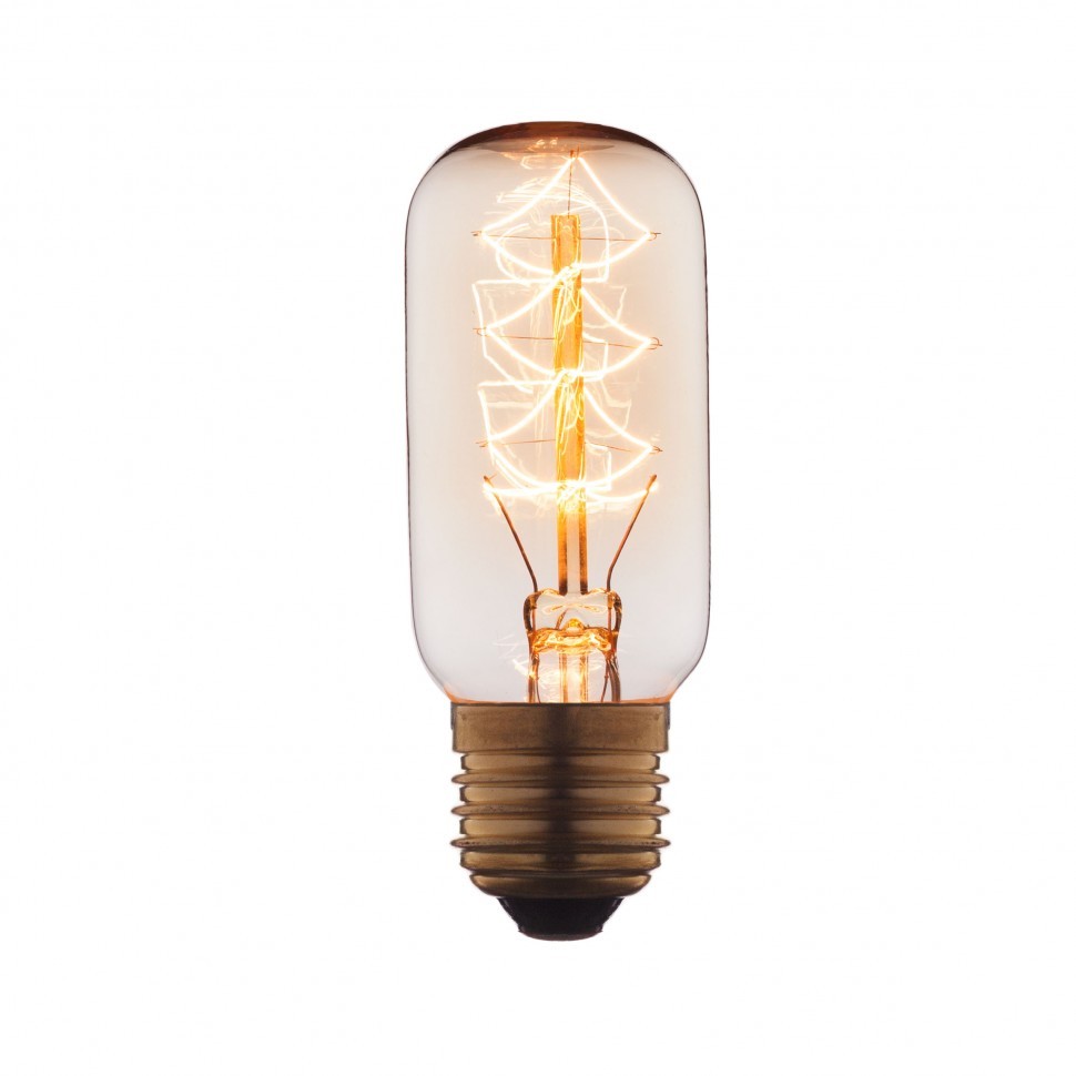 Качественная картинка Лампочка Эдисона Лофт IT Т38, E27, 40W, прозрачная