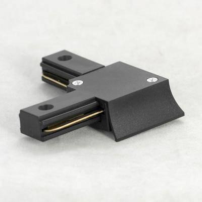 Коннектор Lussole угловой черный LGO