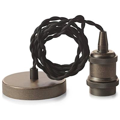 Подвес потолочный Sun Lumen, E27, длина 70, красная бронза (арт. 056-618)