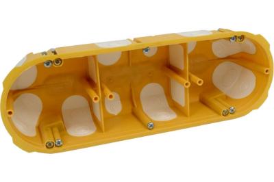 Трехместный подрозетник в дерево, герметичный Kopos KPL 64-50/3LD