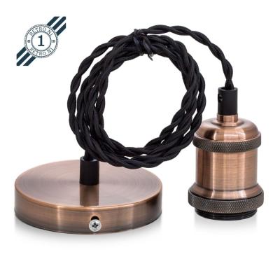 Патрон E27 Interior Electric, латунь, медь