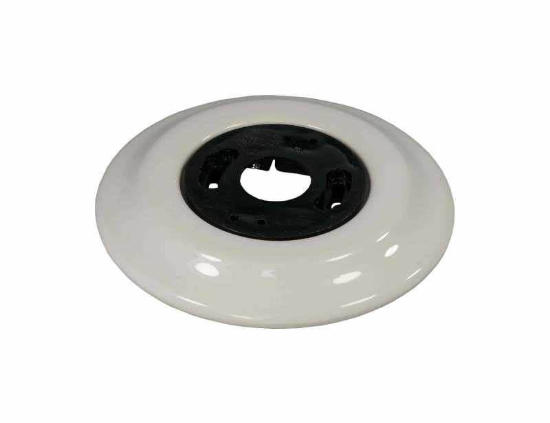 Ретро рамка Retrika, коллекция Colony, керамика, круглая,  внутренний монтаж, белый