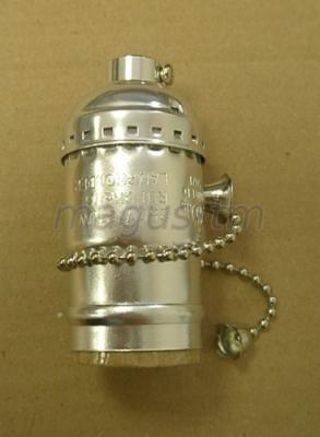 Патрон E27 Interior Electric, алюминий, серебро