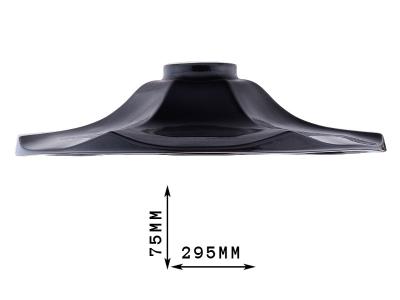 Плафон керамический Interior electric, коллекция Астория, черный