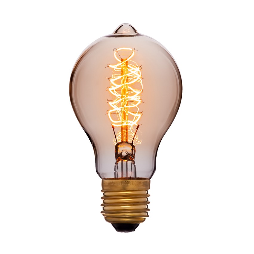 Качественная картинка Лампочка Sun Lumen A60, E27, 60W, золотая (арт. 053-617)