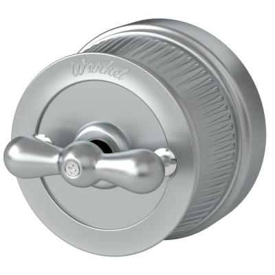 Ретро выключатель Werkel, металл, матовый хром Ретро выключатель Werkel, металл, матовый хром