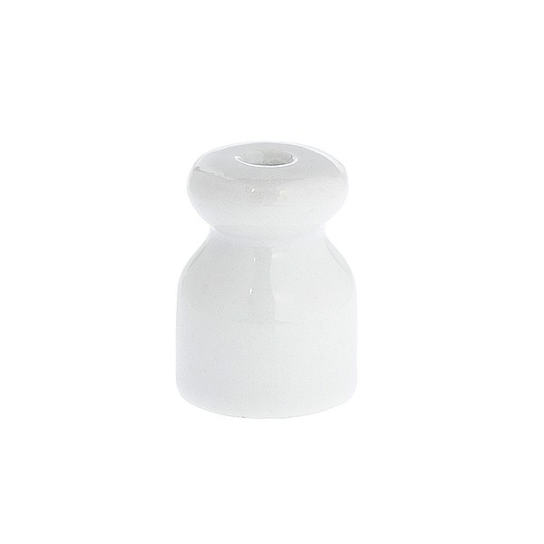 Качественная картинка Изолятор Salvador, фарфор, белый без шурупа