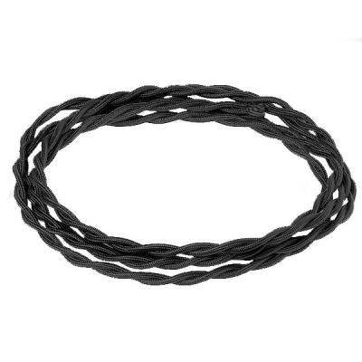 Изображение Ретро провод витой Salvador черный