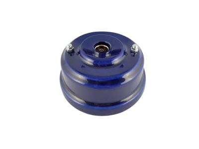 Ретро розетка ТВ Леанза фарфор лазурный серебристая фурнитура Ретро розетка ТВ Леанза фарфор лазурный серебристая фурнитура