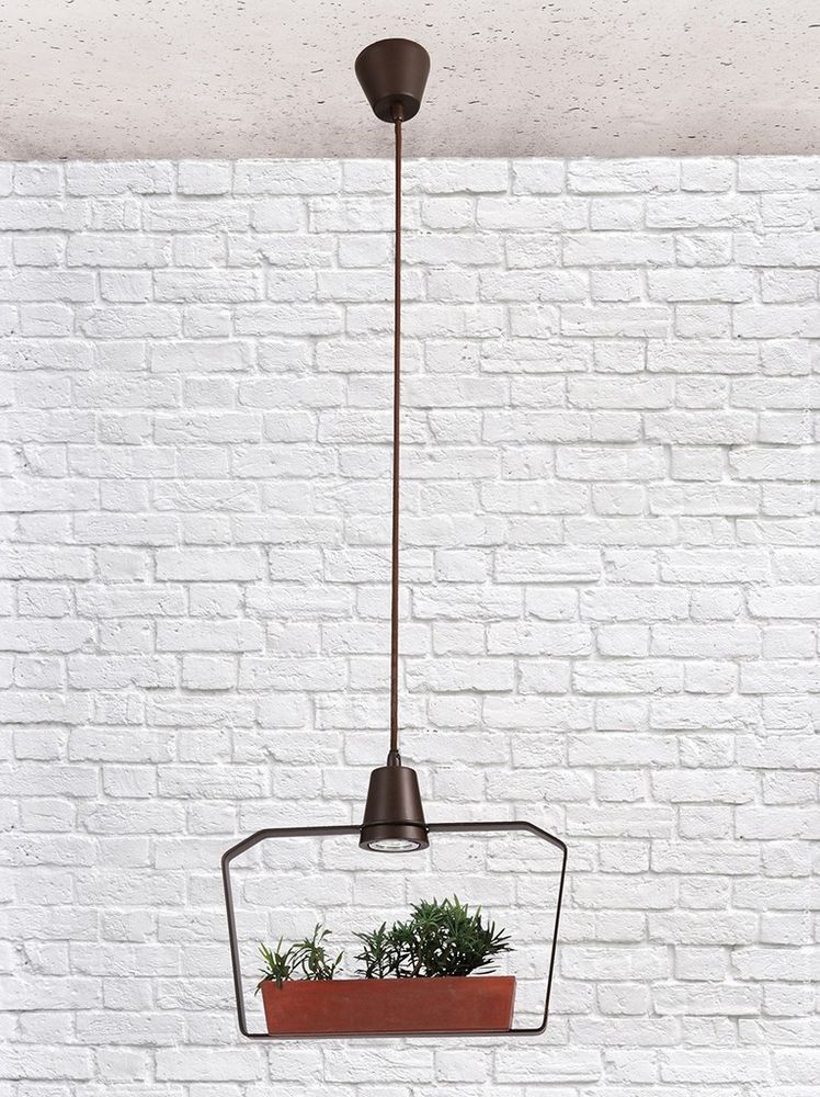 Качественная картинка LOFT IT Подвесные светильники  1xG5.3x5W 330x80 H 1180 Металлическая арматура, цвет - кофейный золот