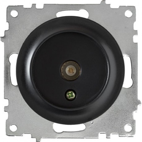 Качественная картинка Розетка антенная TV, цвет чёрный