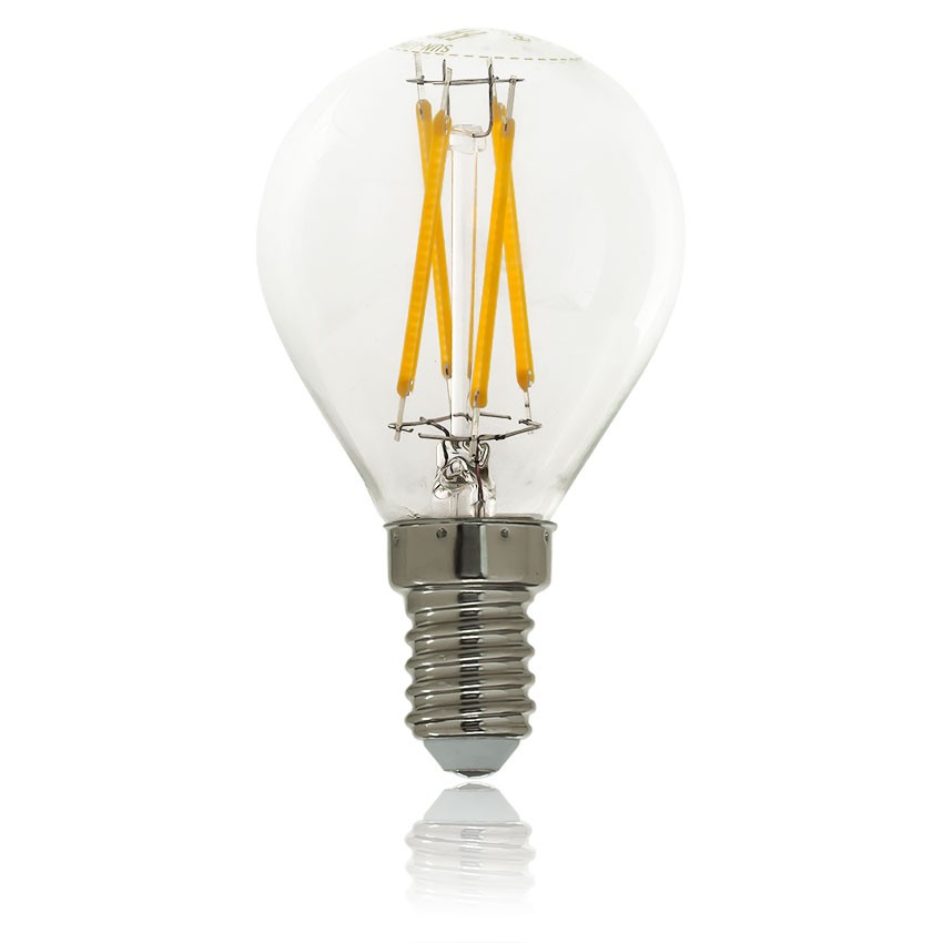 Качественная картинка Лампочка Эдисона LED Sun Lumen, светодиодная, E14 (40W), прозрачная, арт. 056-885