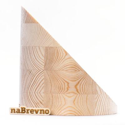 Ретро накладка на скошенный потолок, 45 градусов, сосна