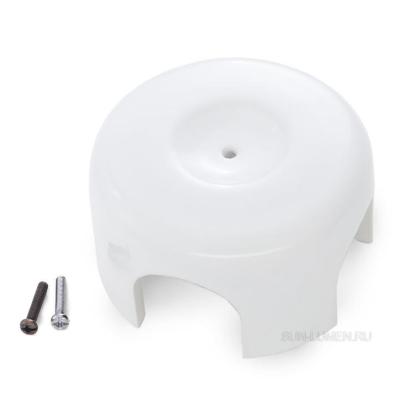 Корпус ретро коробки распределительной Sun Lumen, размер D78, керамика, белый