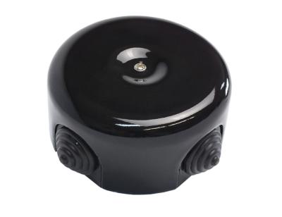 Ретро коробка распределительная Sun Lumen, размер D78, керамика, черный