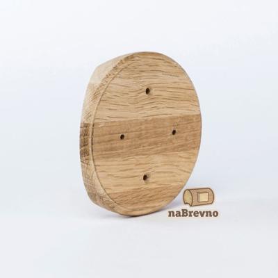 Ретро накладка на бревно naBrevno, серия Светильники и РК,  диаметром до 90 мм, дуб