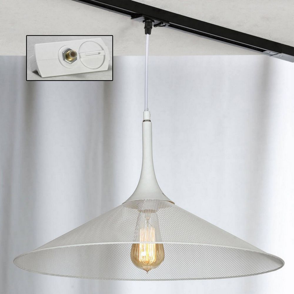 Качественная картинка Трековый светильник однофазный Lussole Loft Track Lights LSP-9812-TAW